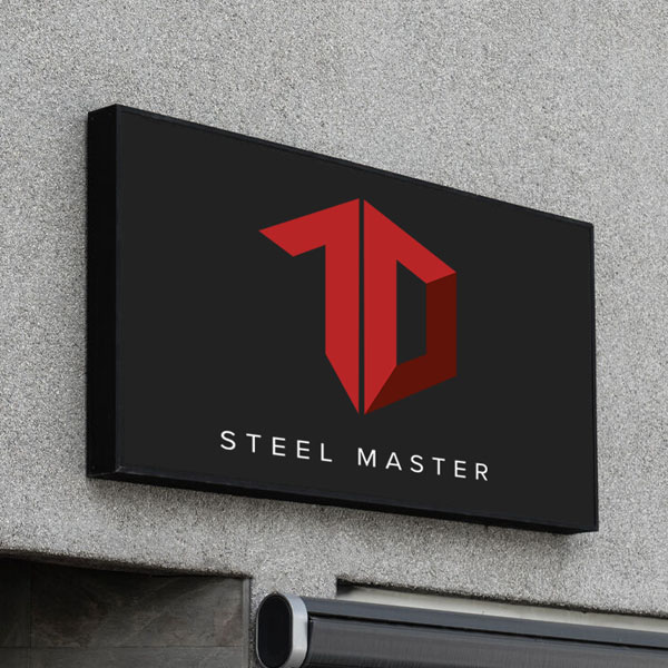 logo en huisstijl ontwerp voor maatwerk in staal regio Waregem