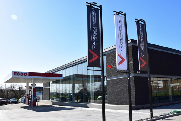 logo en huisstijl ontwerp voor Peugeot garage te Kortrijk