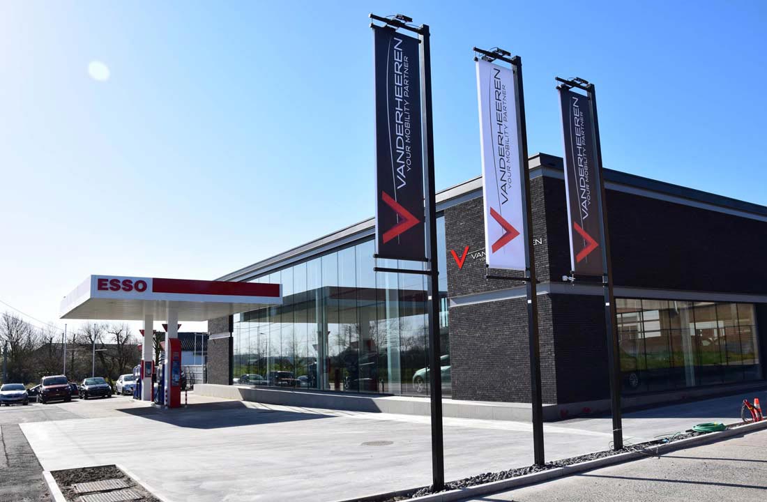 logo ontwerp voor Garage Vanderheeren te Kortrijk