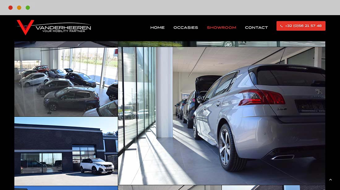 logo ontwerp voor Garage Vanderheeren te Kortrijk