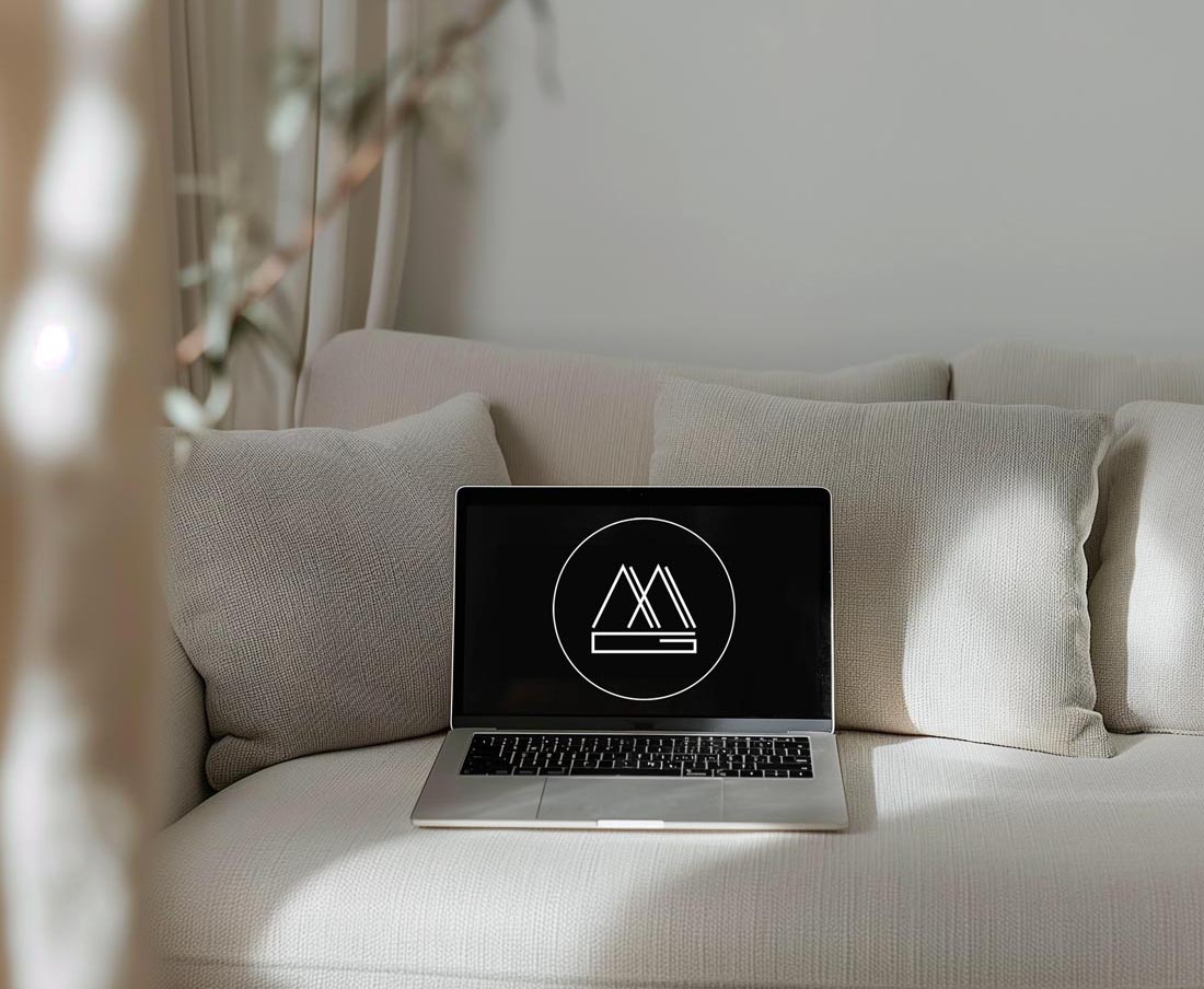 logo ontwerp en webdesign voor Maxim Grimonprez